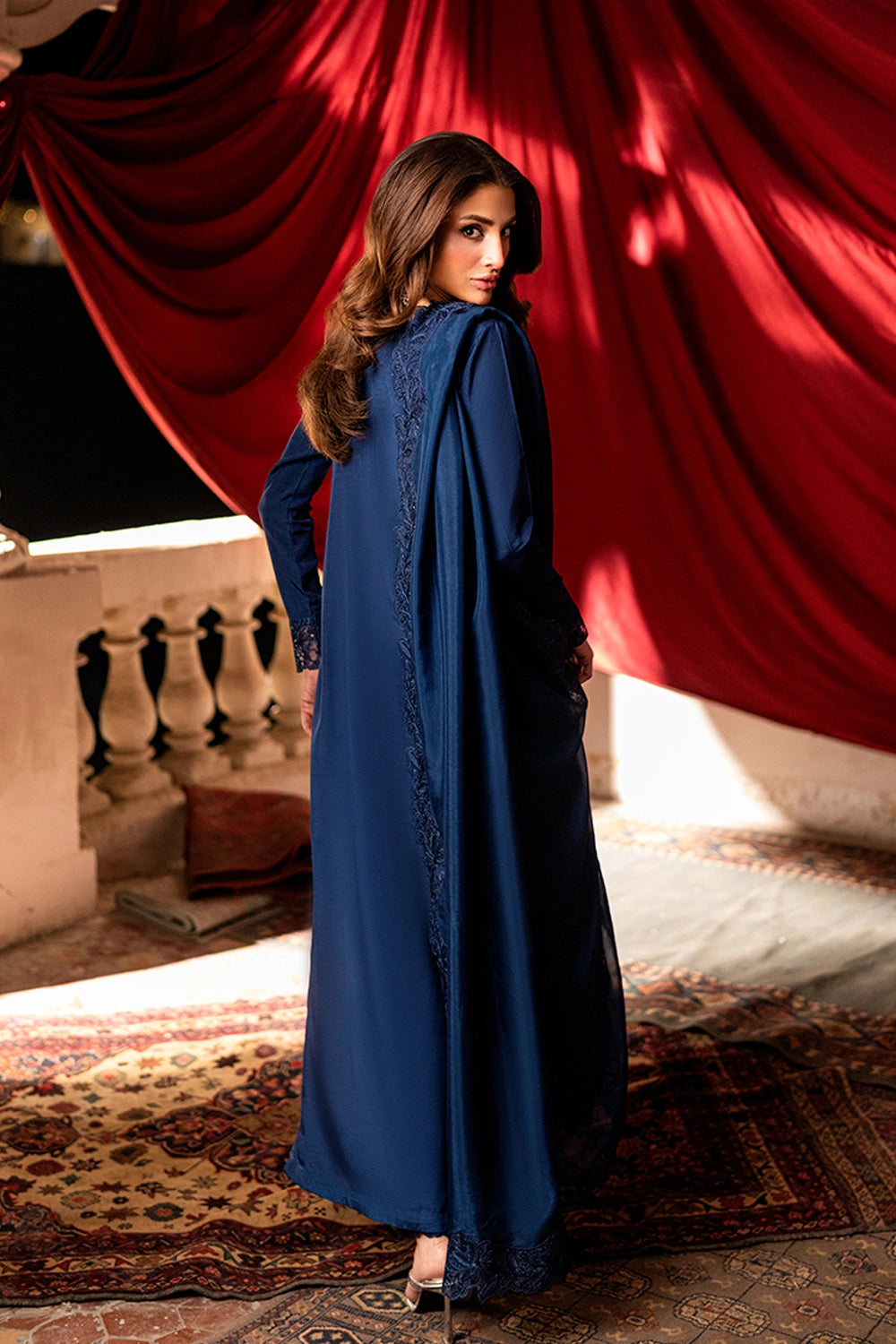 Azure Eid Vogue’26 - Opal Blue (3pc)