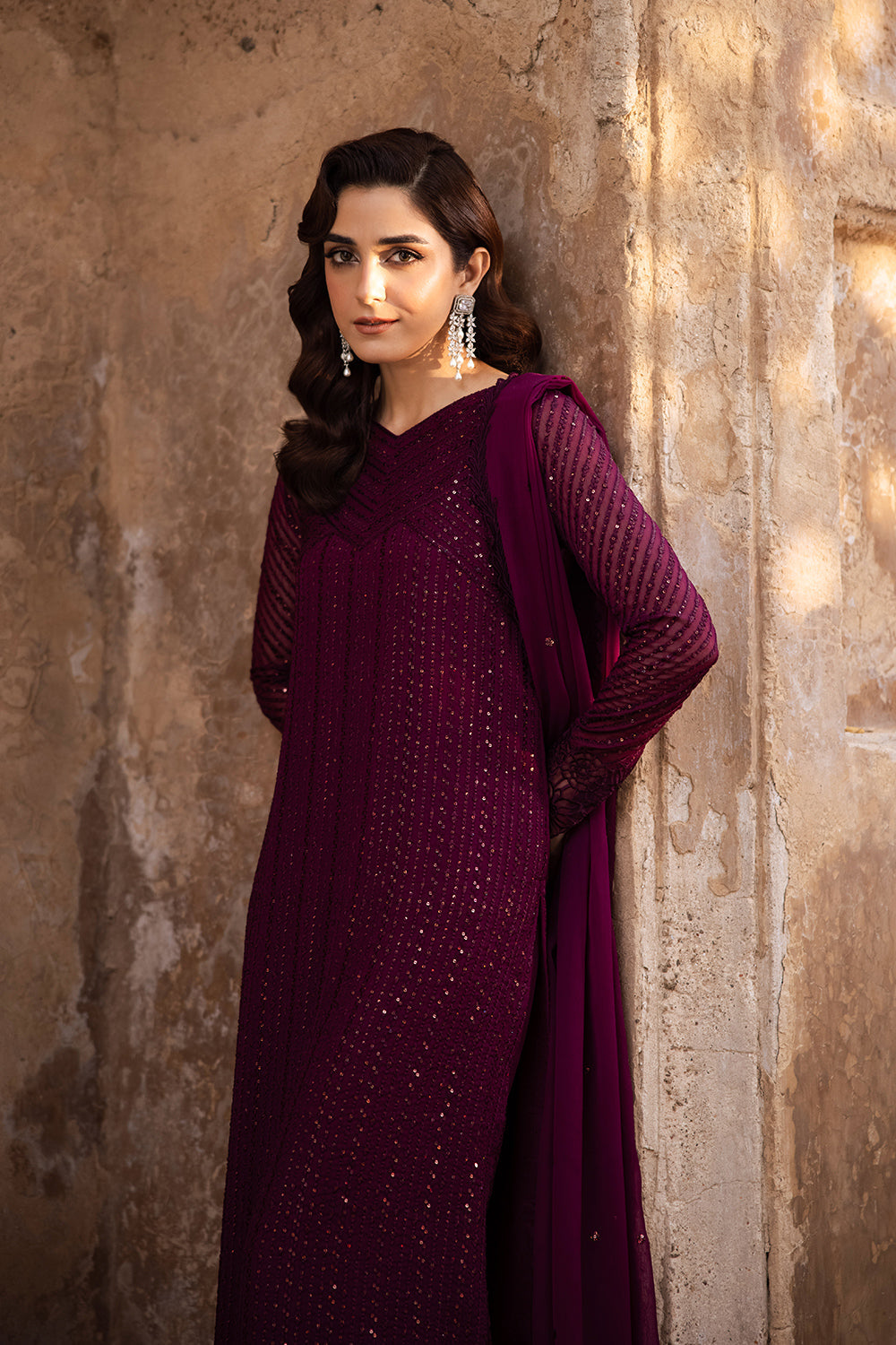 Azure Luxe - Garnet Majesty (3pc)