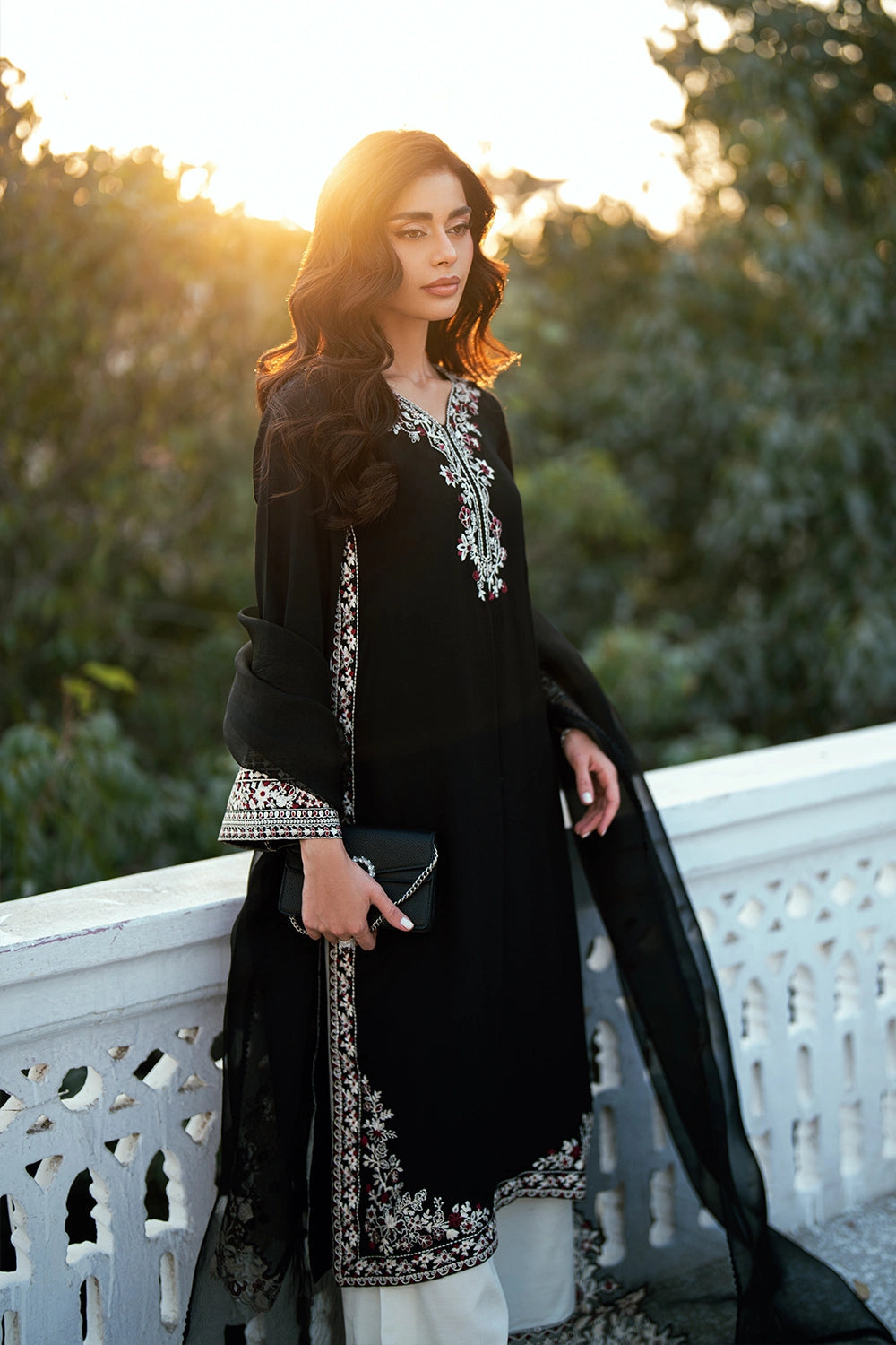 Azure Festive Vogue’26 - Black Swan (3pc)