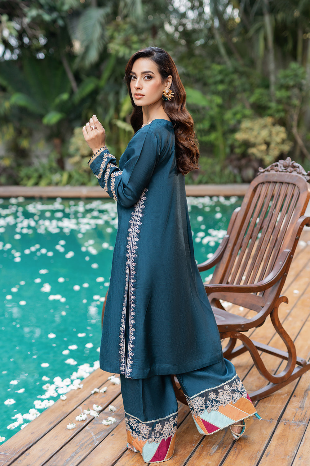 Azure Diva Rawsilk’24 - Teal Temptation (2pc)