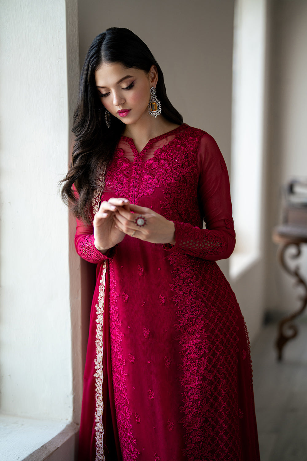 Azure Festive Ensembles’25 - Fuchsia Blaze (3pc)