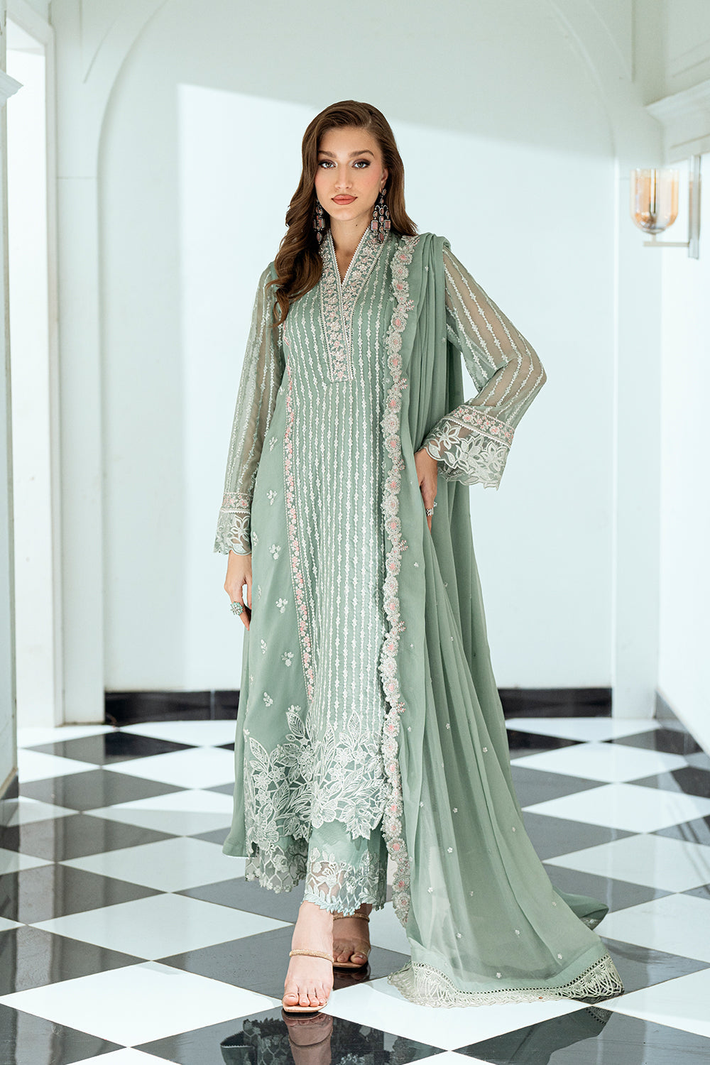 Azure Eid Ensembles’25 - Mossy Charm (3pc)