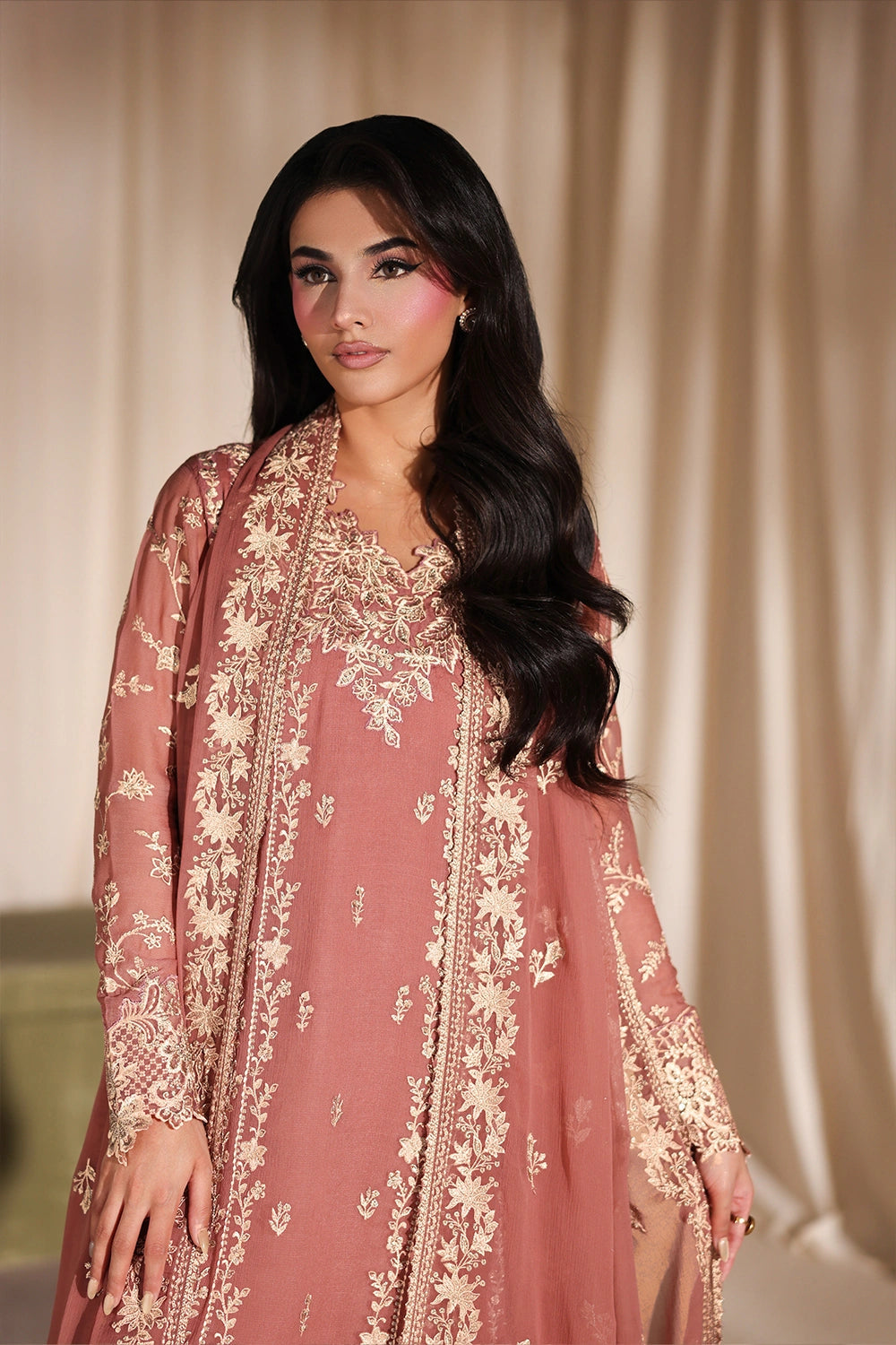 Azure Eid Luxe’ 26 - Lilywood (3pc)