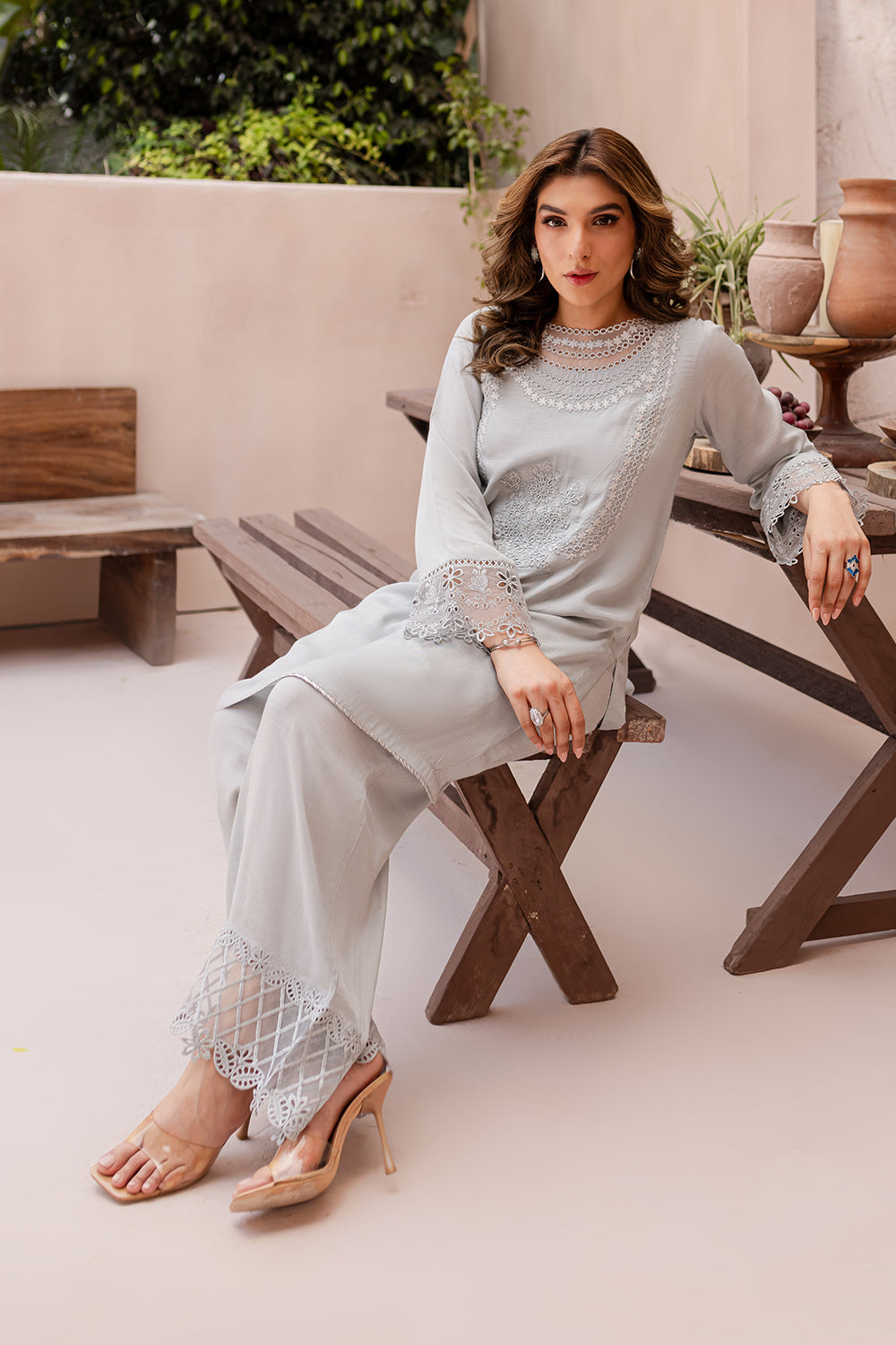 Azure Eid Diva’24 - Charoal Chic (2pc)
