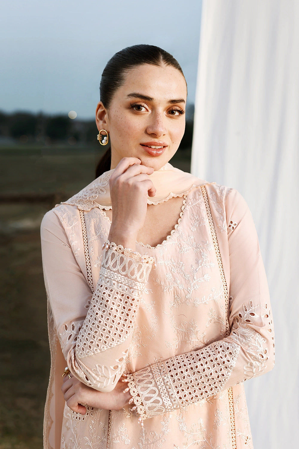 Azure Eid Luxury Lawn’ 26 - Petaline (3pc)