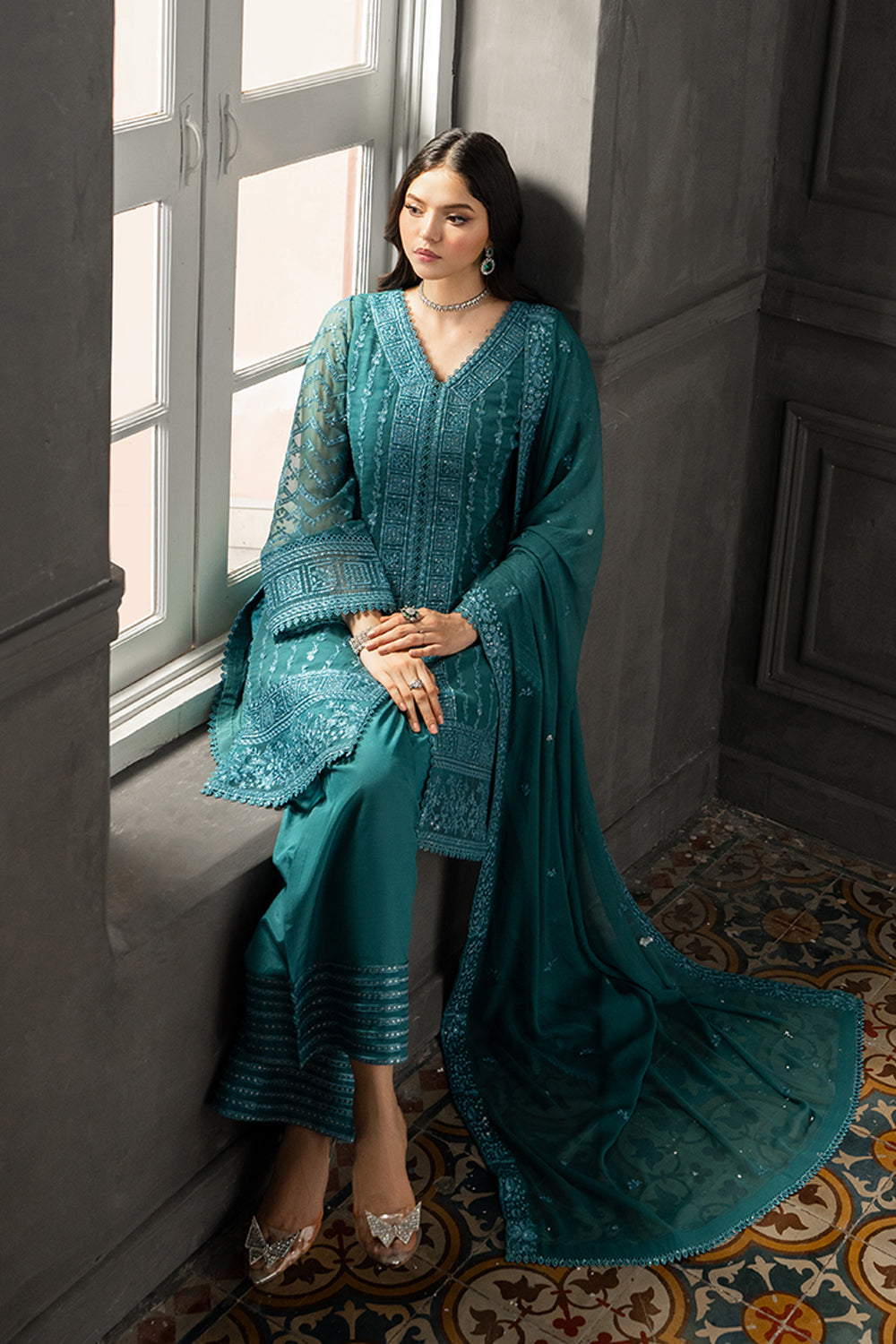 Azure Festive Ensembles’25 - Minted Sage (3pc)