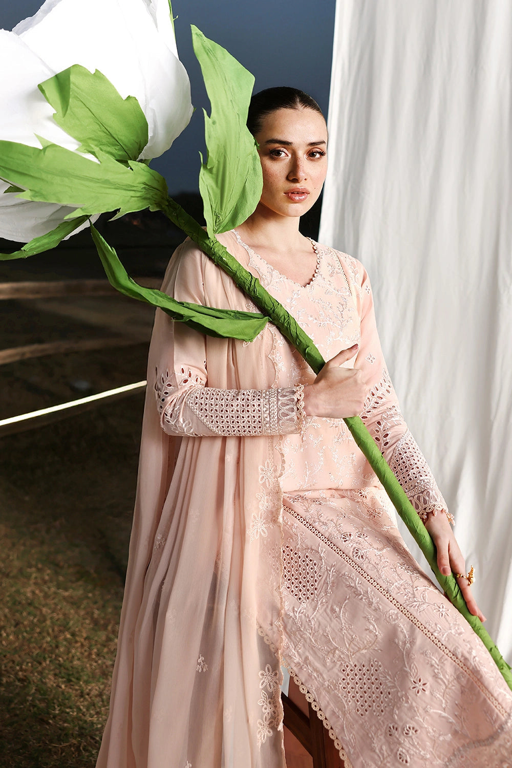 Azure Eid Luxury Lawn’ 26 - Petaline (3pc)