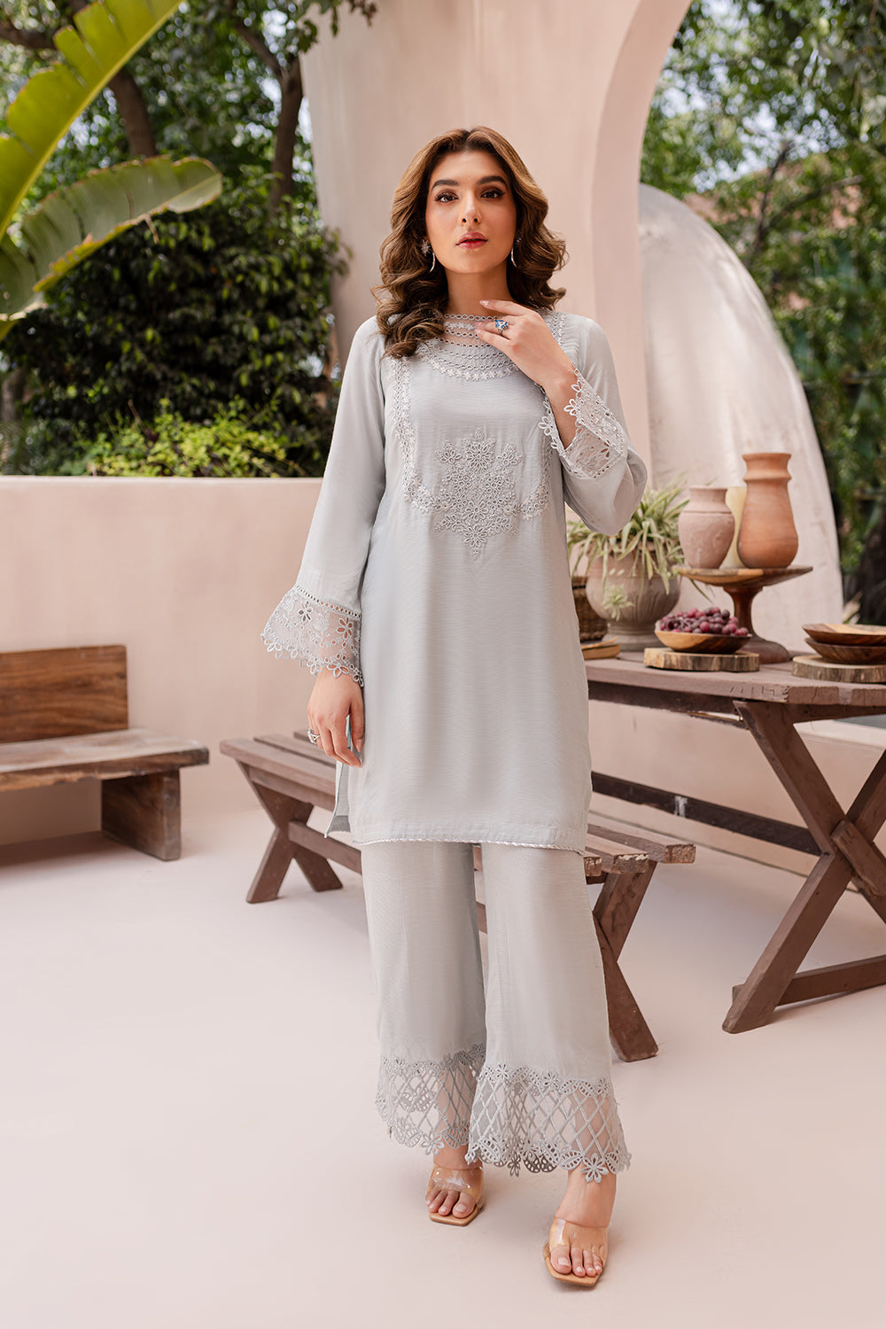 Azure Eid Diva’24 - Charoal Chic (2pc)