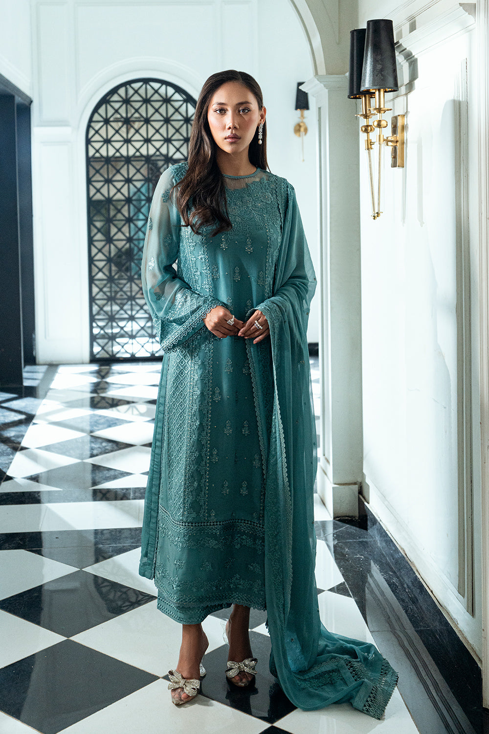 Azure Eid Ensembles’25 - Sage Mystery (3pc)