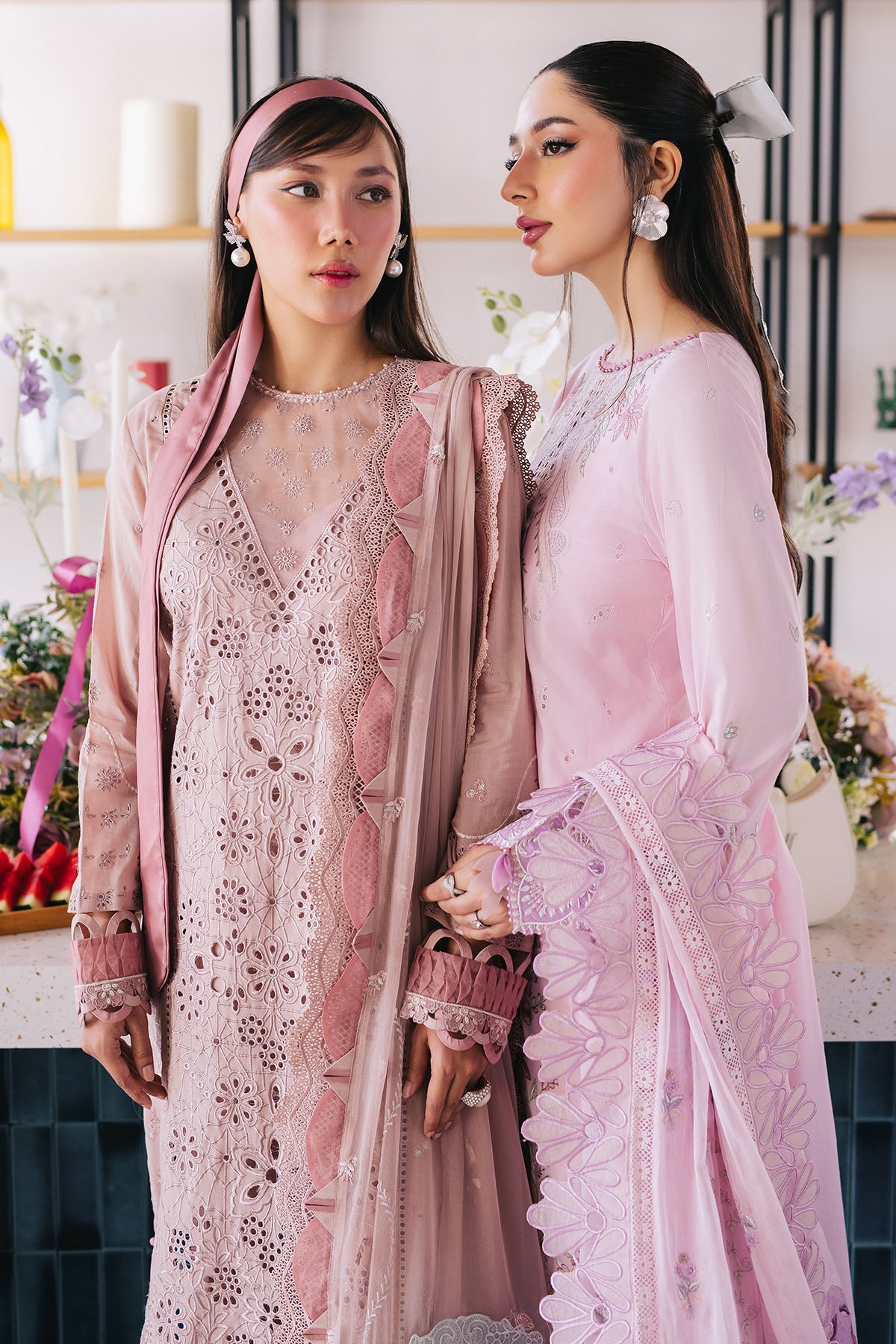 Nureh Eid Escape - Sparkle Pink (3pc)