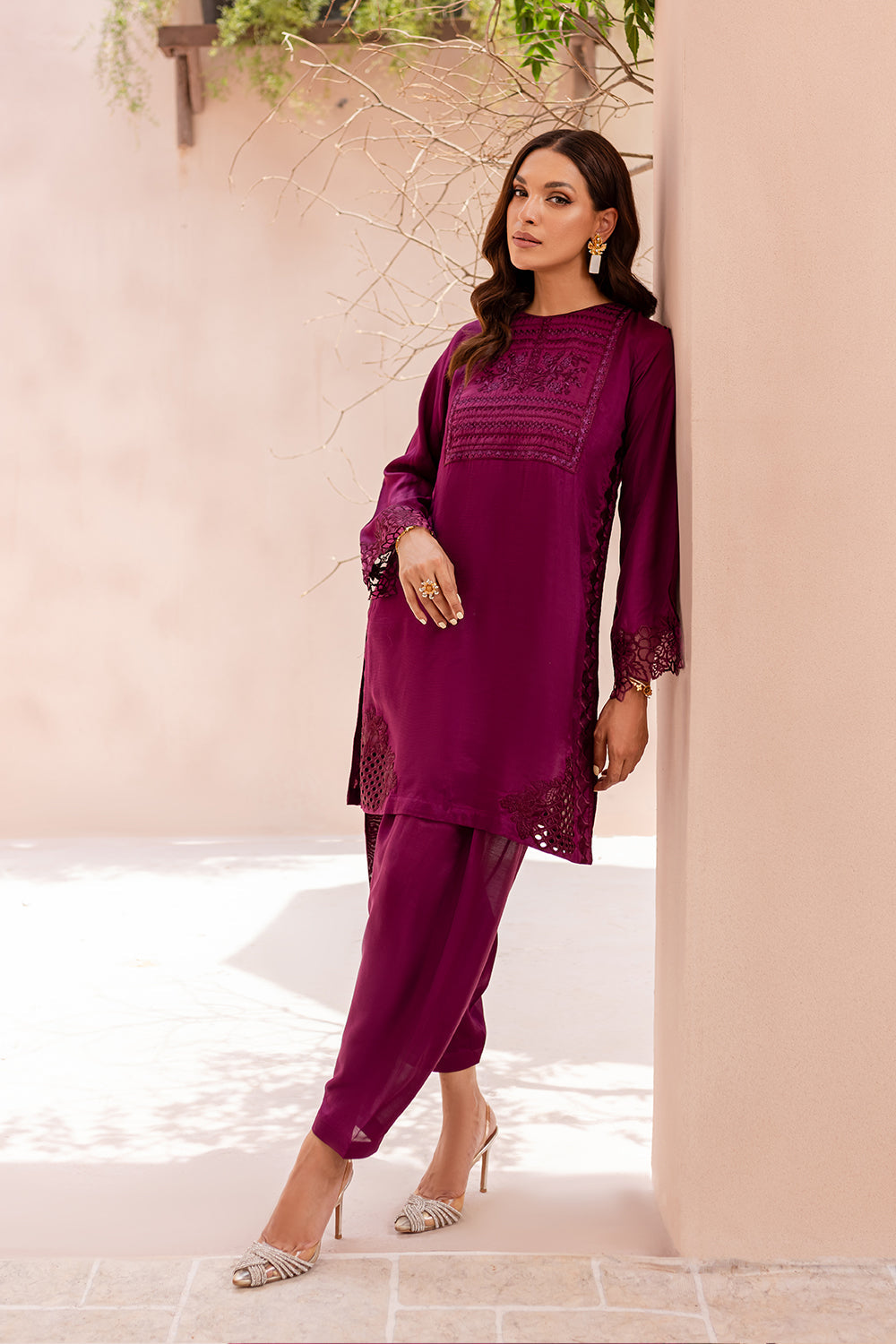 Azure Eid Diva’24 - Muave Mirage (2pc)