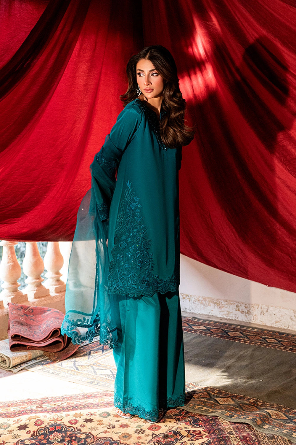 Azure Eid Vogue’26 - Royal Ivy (3pc)