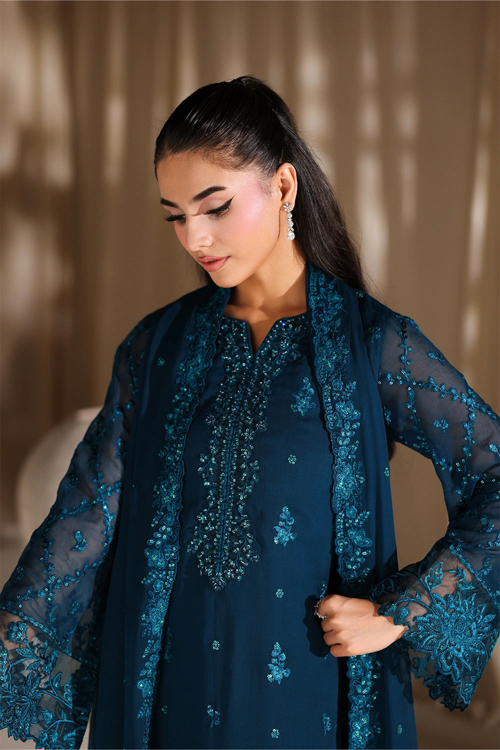 Azure Eid Luxe’ 26 - Majestic Teal (3pc)