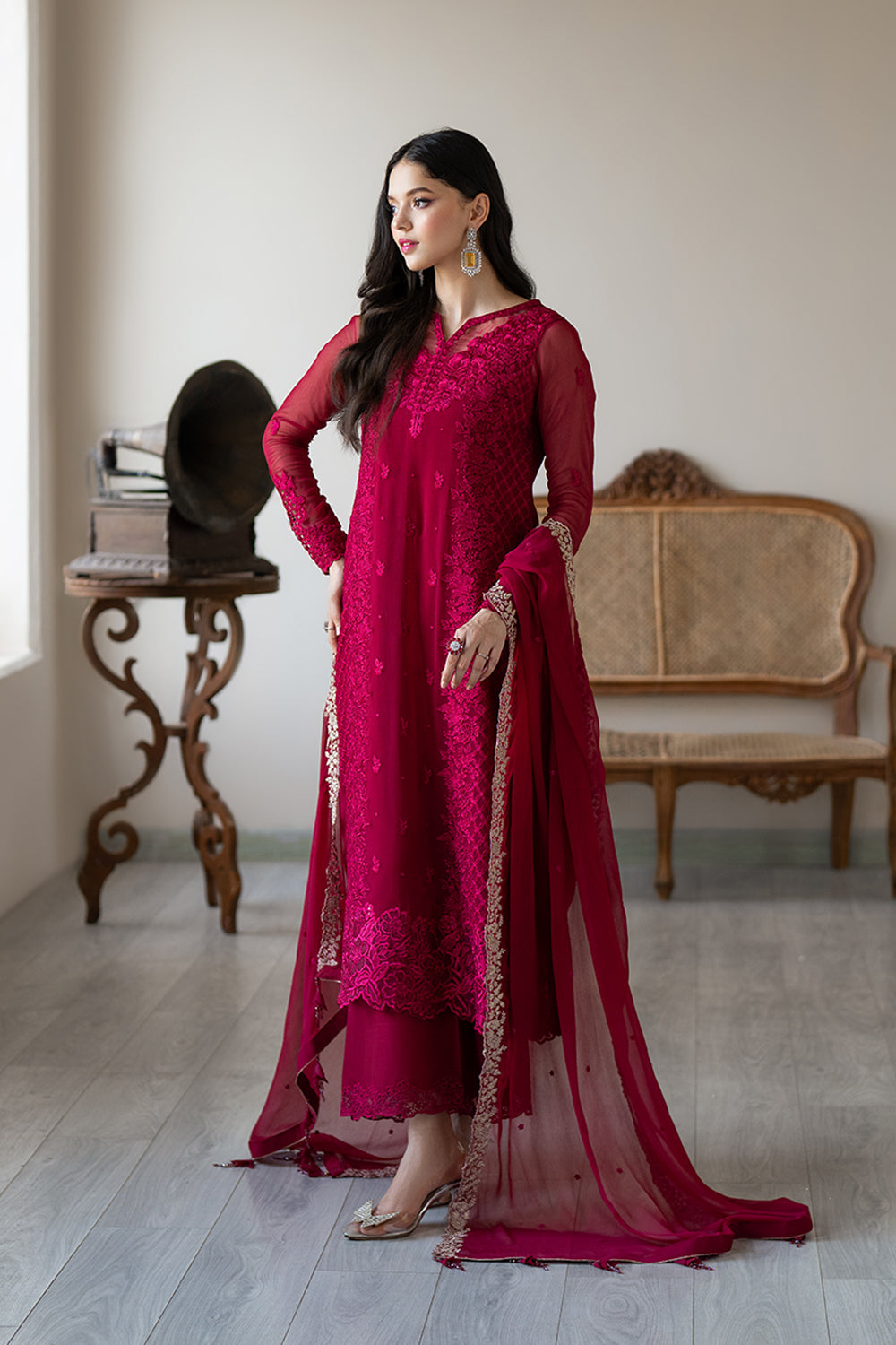Azure Festive Ensembles’25 - Fuchsia Blaze (3pc)