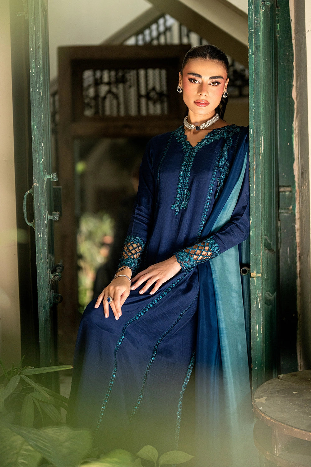 Azure Festive Vogue’26 - Galactic Glam (3pc)