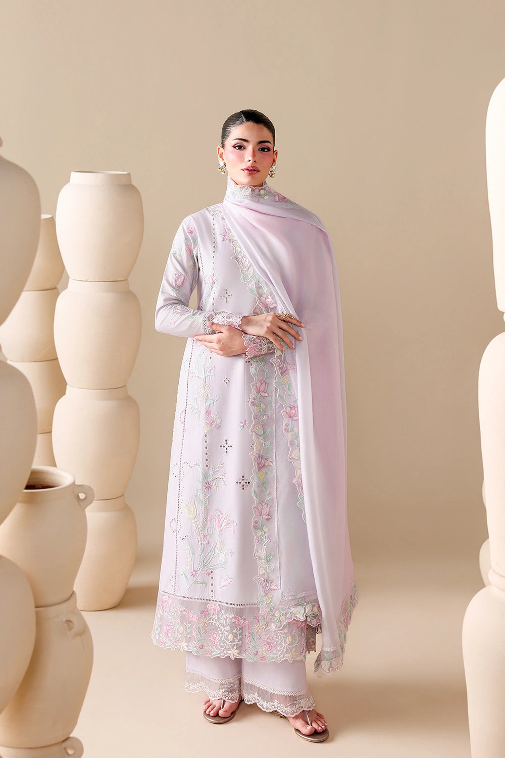 Azure Luxury Lawn’ 26 - Lily Meadow (3pc)