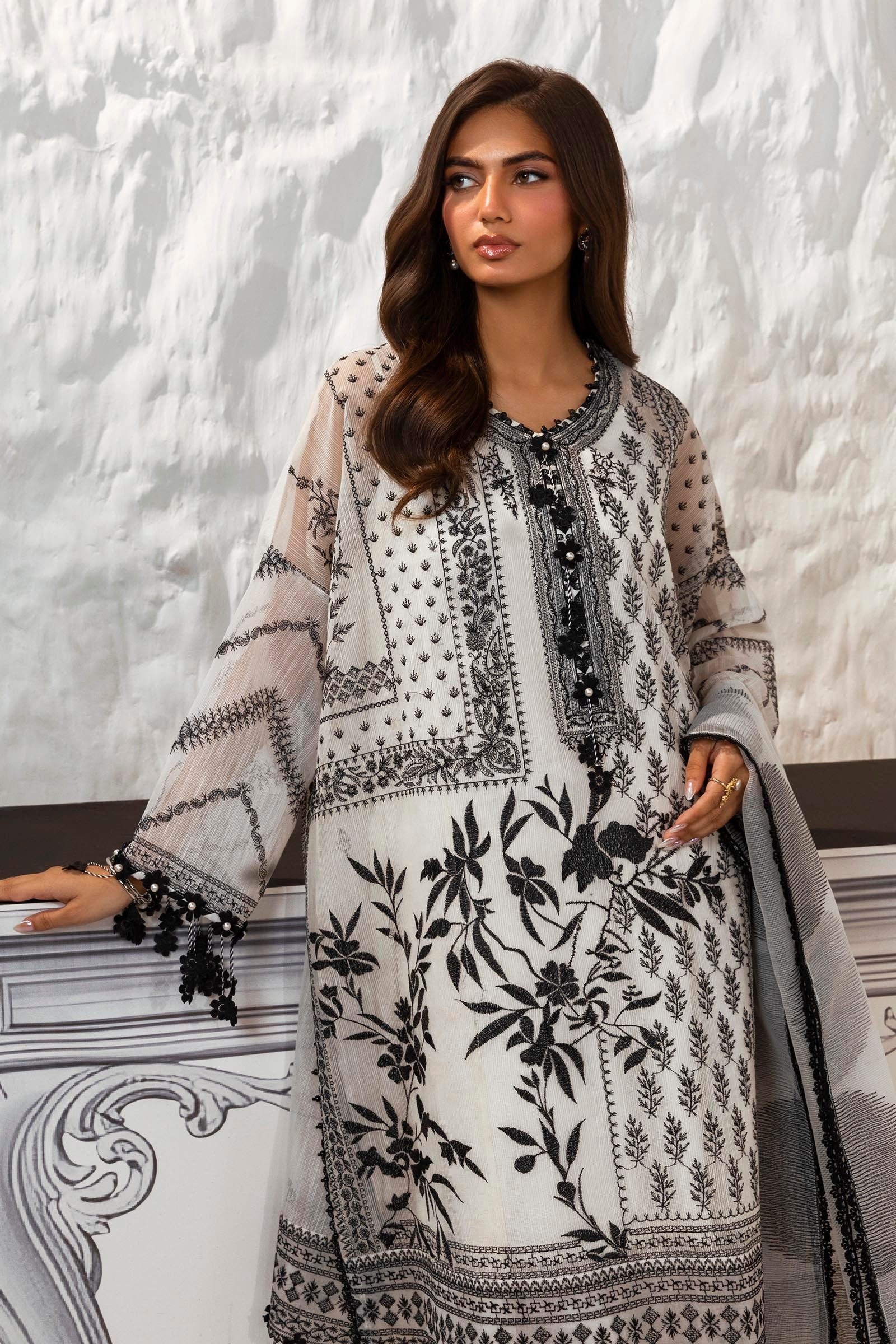 Sana Safinaz - Muzlin Summer‘24 | Vol 2 - M242-010B-CT (3pc)