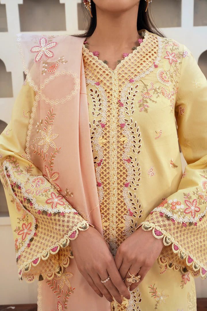 Qalamkar QLine Lawn’25 - Ina (3pc)