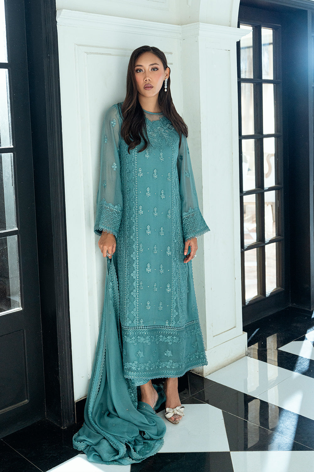 Azure Eid Ensembles’25 - Sage Mystery (3pc)