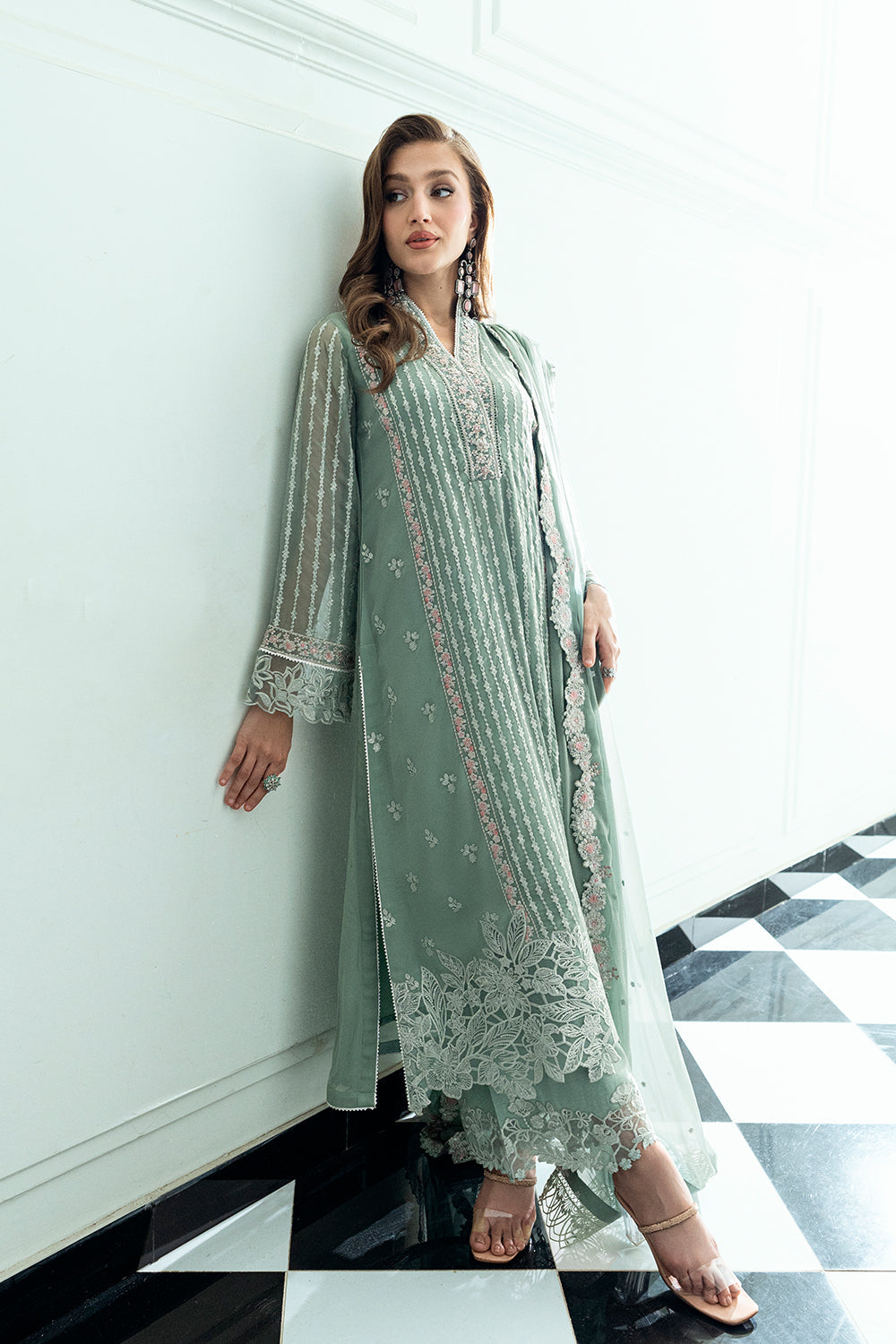 Azure Eid Ensembles’25 - Mossy Charm (3pc)