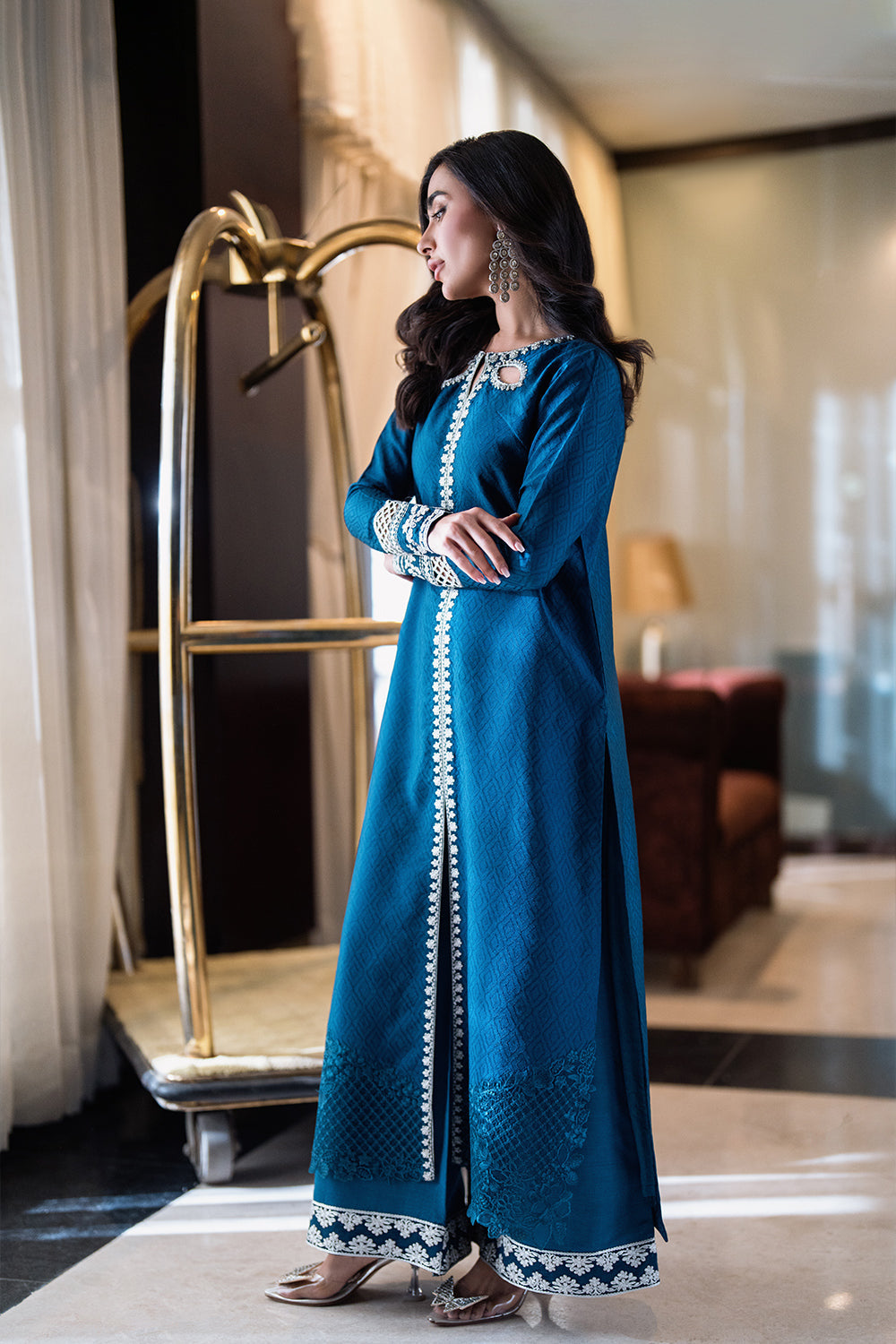 Azure Vogue’25 - Teal Serenity (3pc)