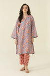 Sapphire - Printed lawn suit (2pc)