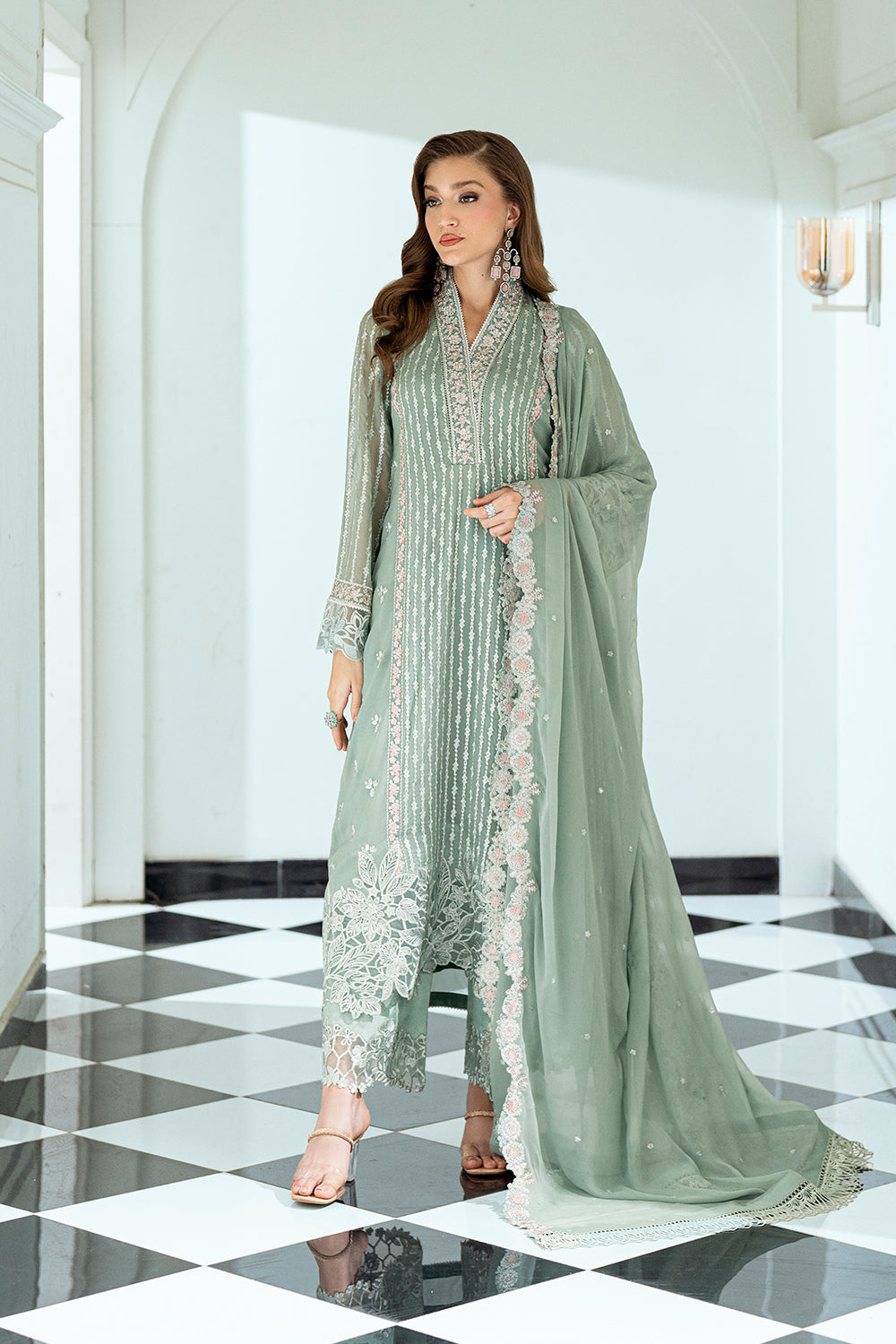 Azure Eid Ensembles’25 - Mossy Charm (3pc)