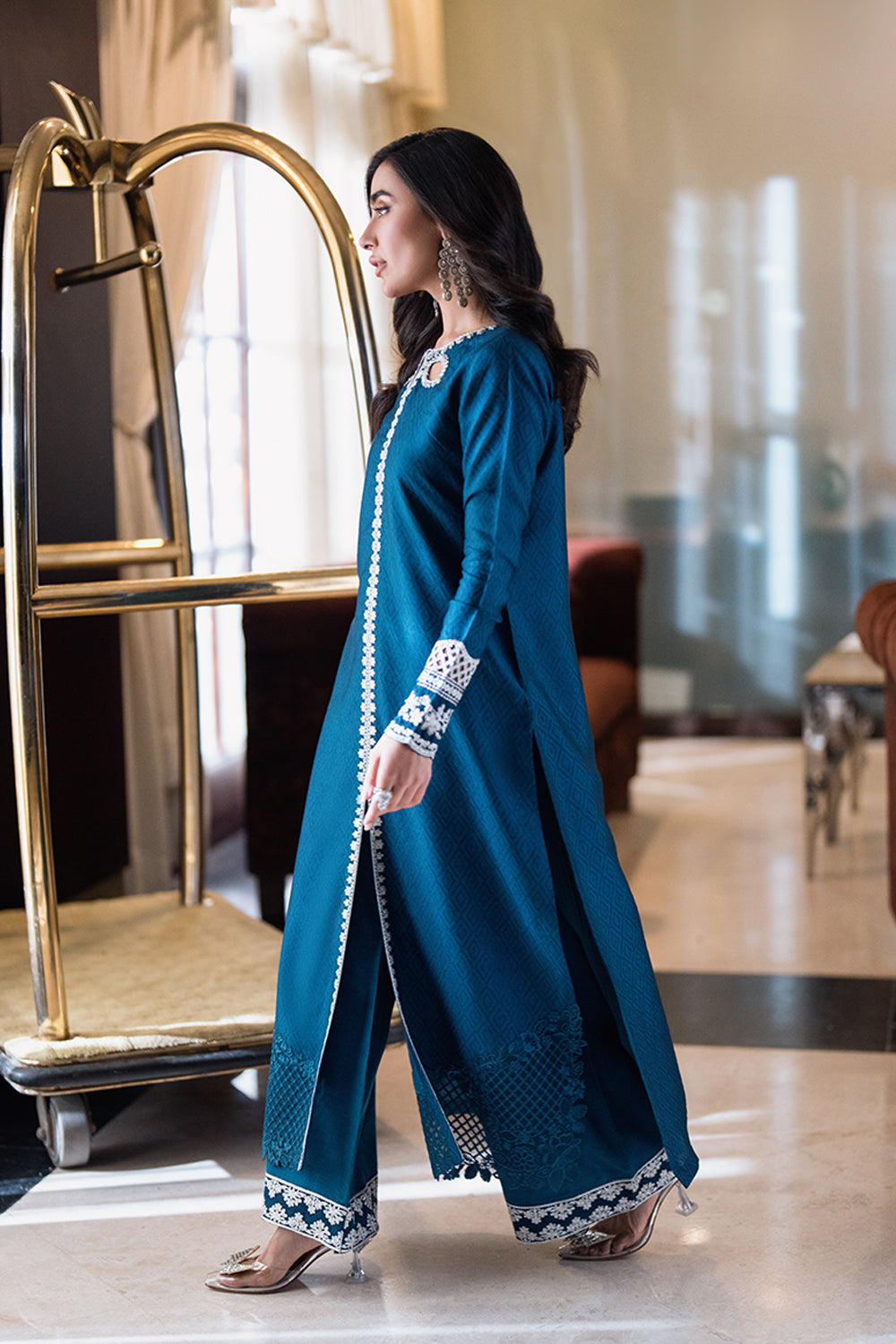 Azure Vogue’25 - Teal Serenity (3pc)