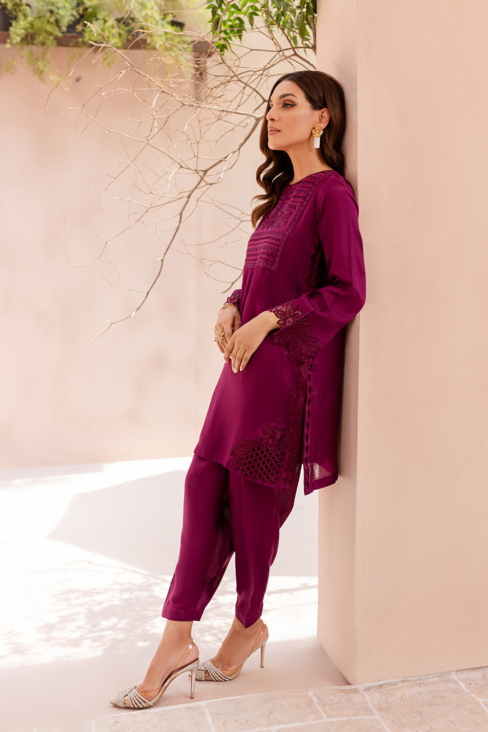 Azure Eid Diva’24 - Muave Mirage (2pc)