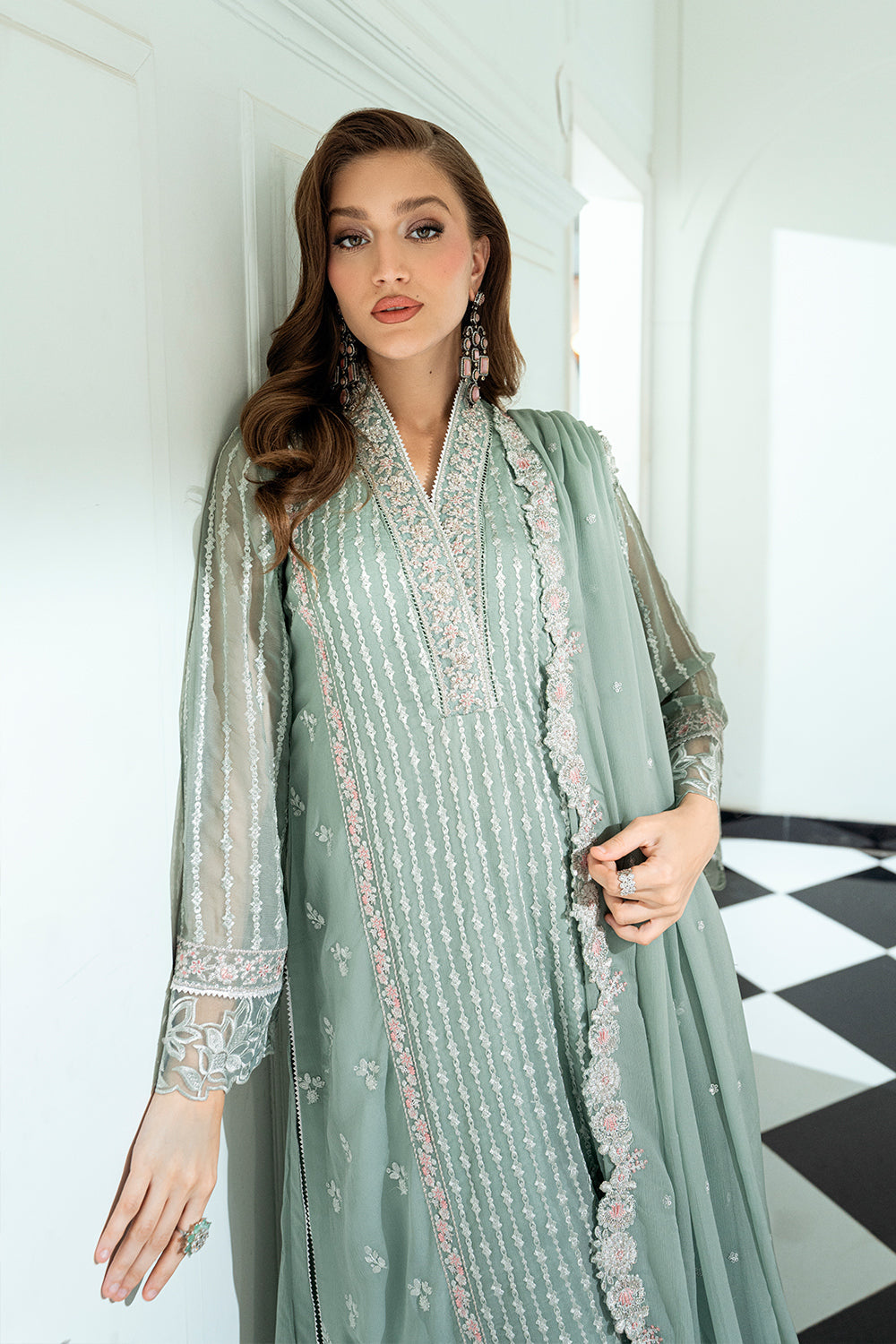 Azure Eid Ensembles’25 - Mossy Charm (3pc)