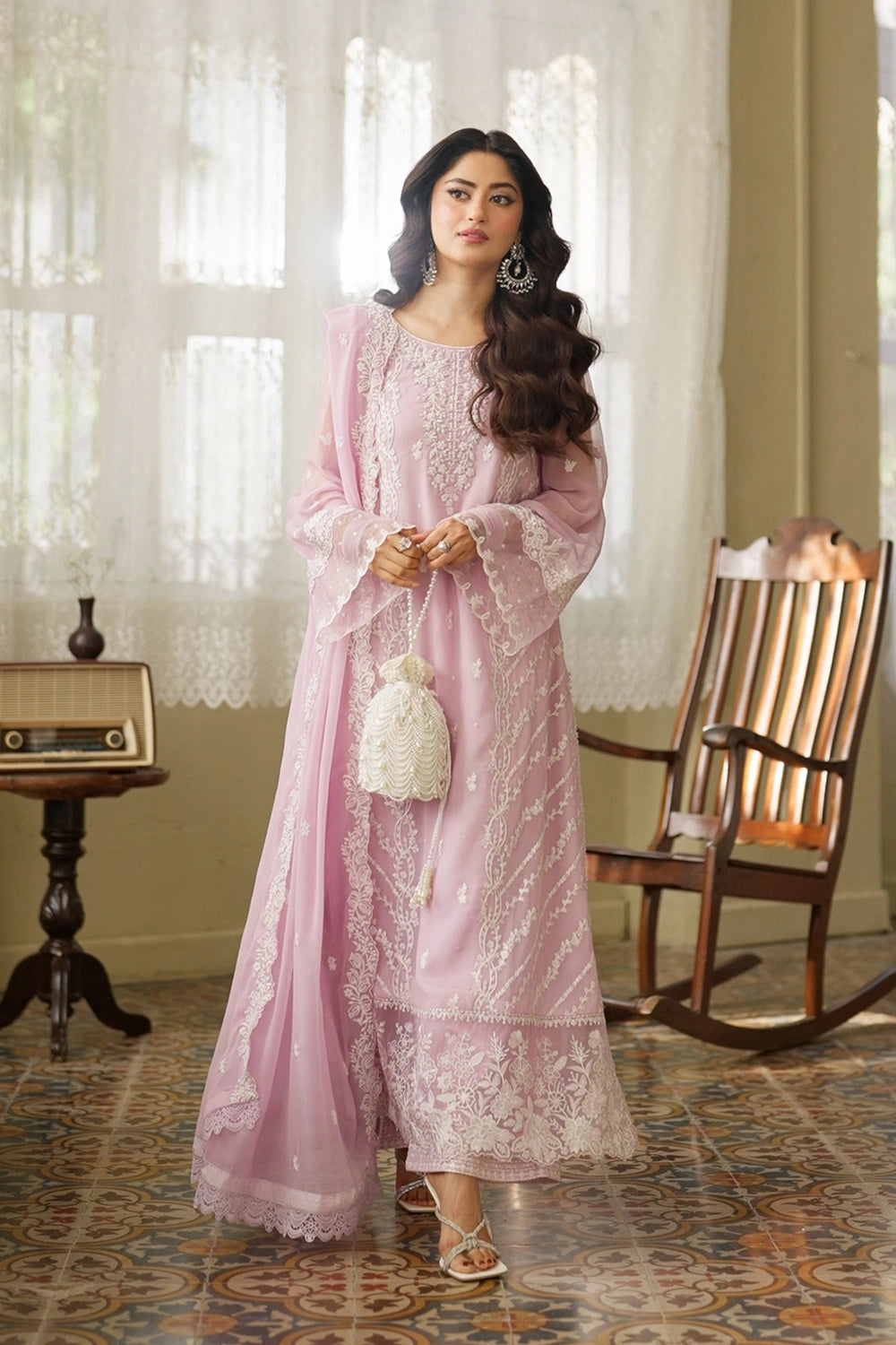Azure Festive Eid Ensembles’26 - Wisteria (3pc)