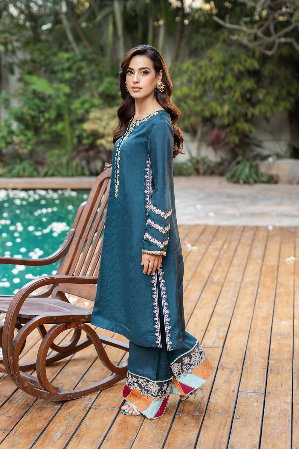 Azure Diva Rawsilk’24 - Teal Temptation (2pc)