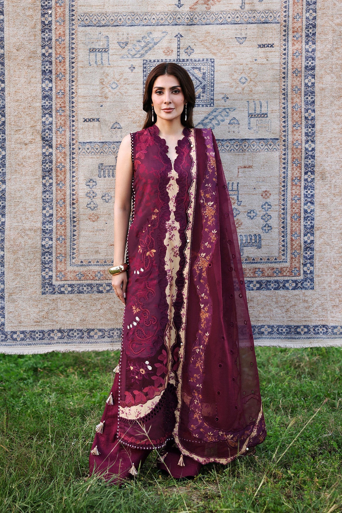 Afrozeh A Lawn’ 26 - Thalia *FULL SLEEVE* (3pc)