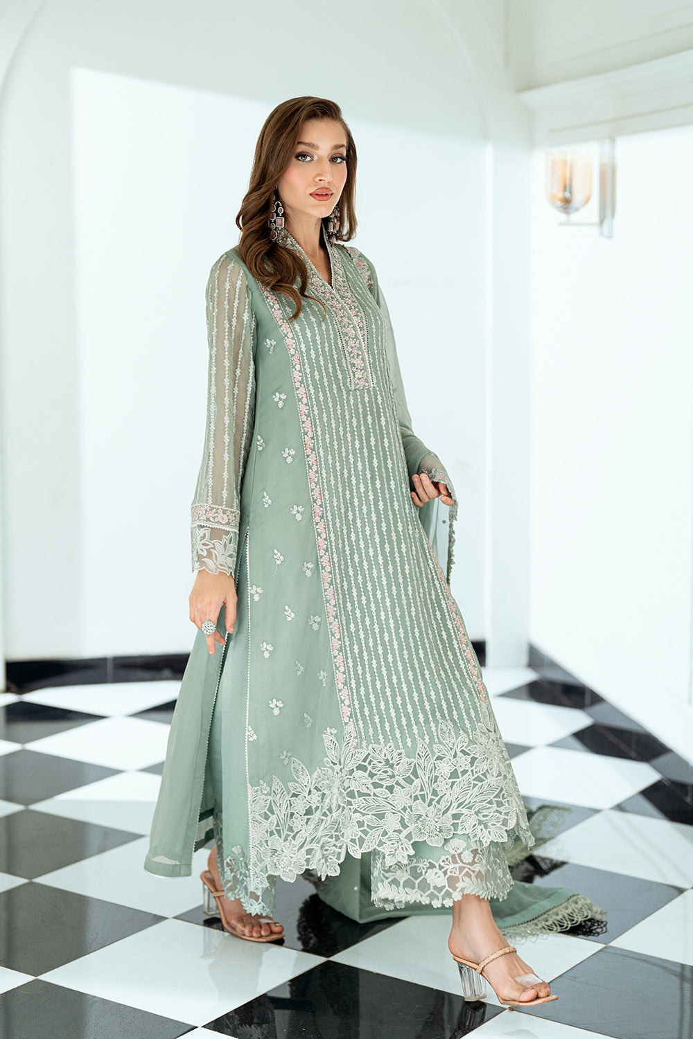 Azure Eid Ensembles’25 - Mossy Charm (3pc)