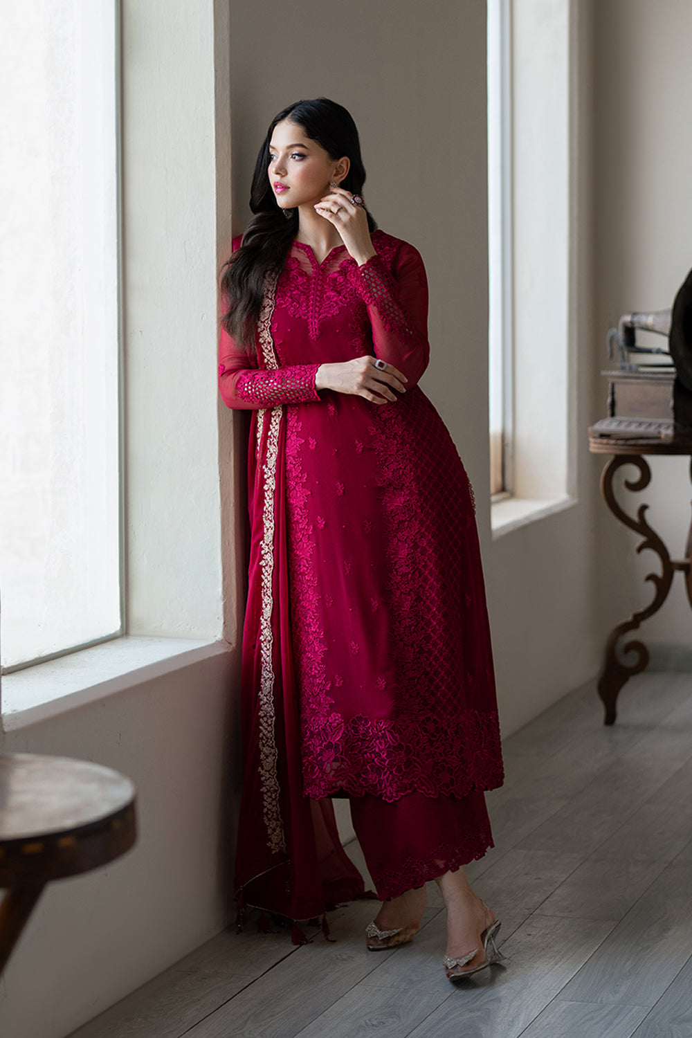 Azure Festive Ensembles’25 - Fuchsia Blaze (3pc)