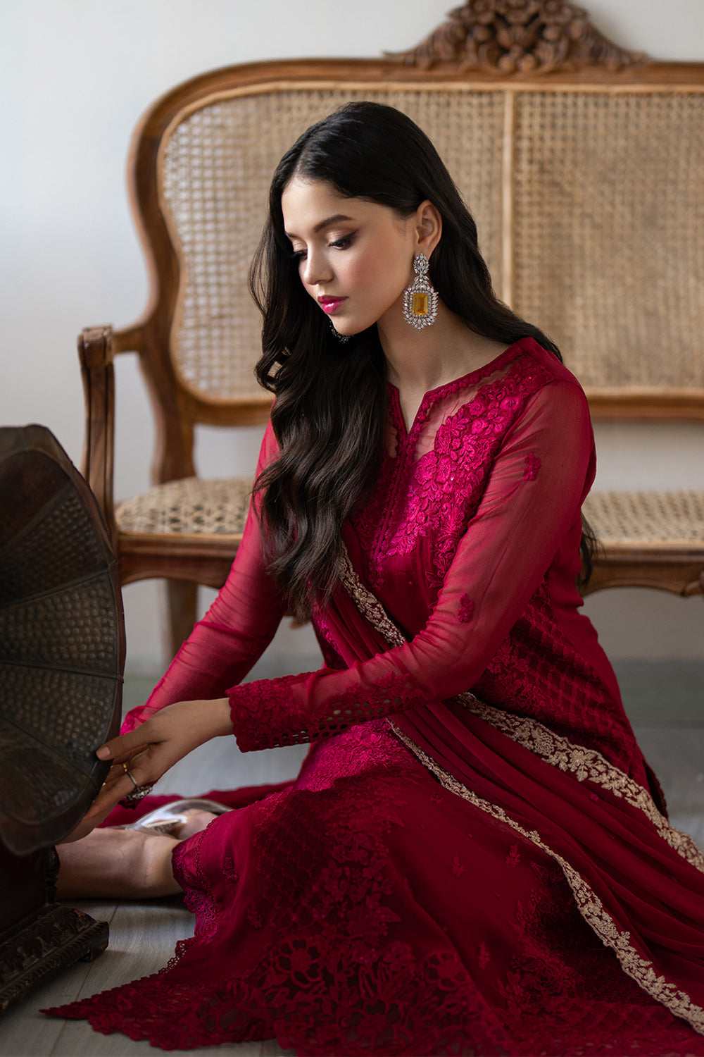 Azure Festive Ensembles’25 - Fuchsia Blaze (3pc)