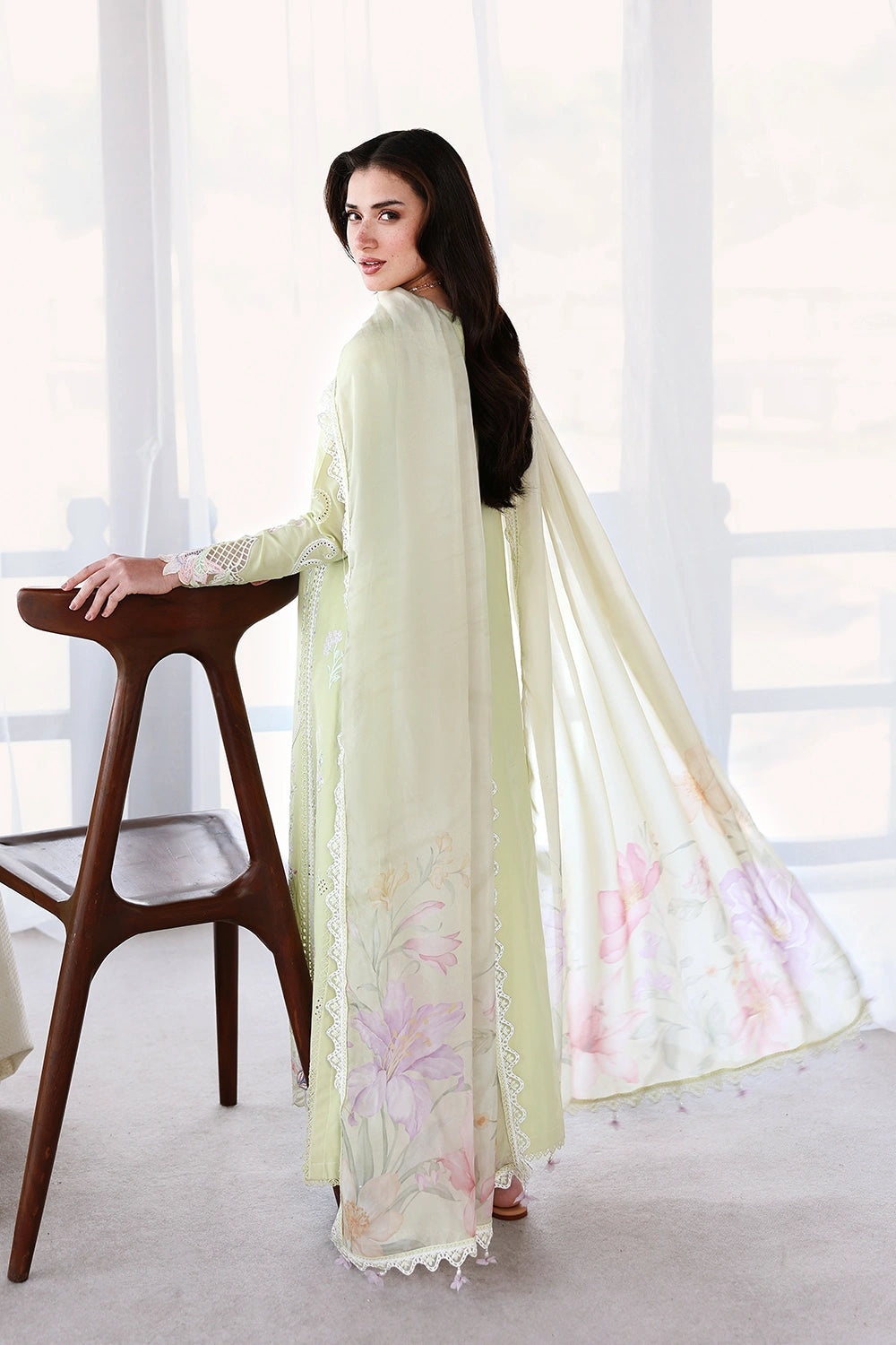 Azure Eid Luxury Lawn’ 26 - Garden Muse (3pc)