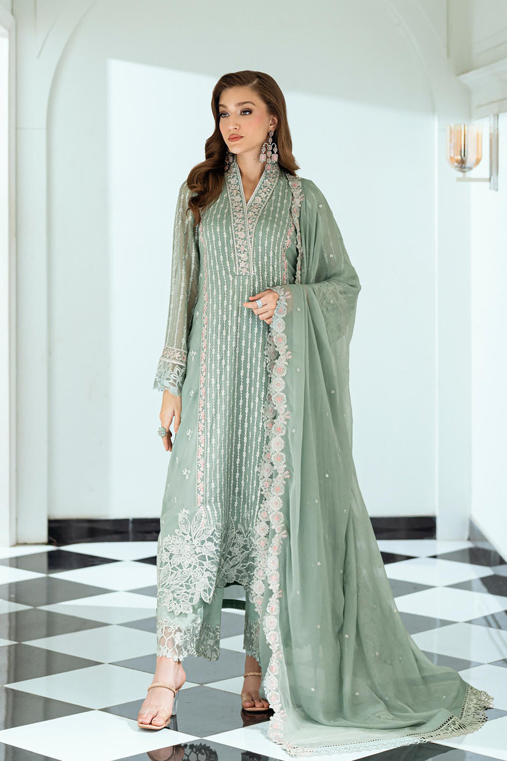 Azure Eid Ensembles’25 - Mossy Charm (3pc)