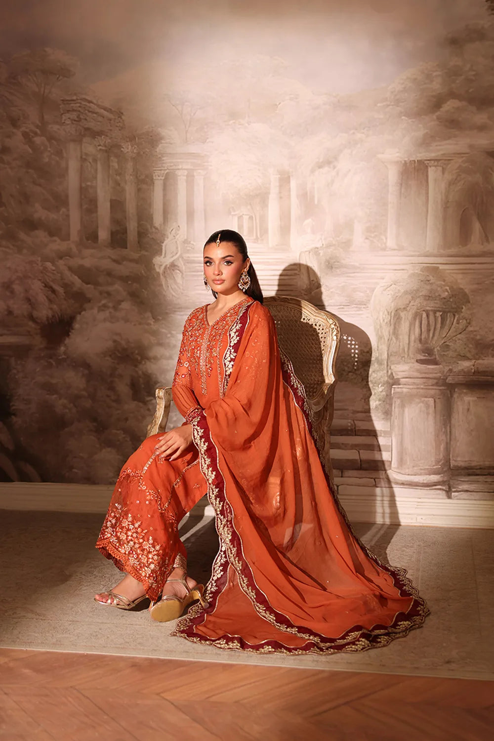 Azure Festive Ensembles’25 - Amber Rust (3pc)
