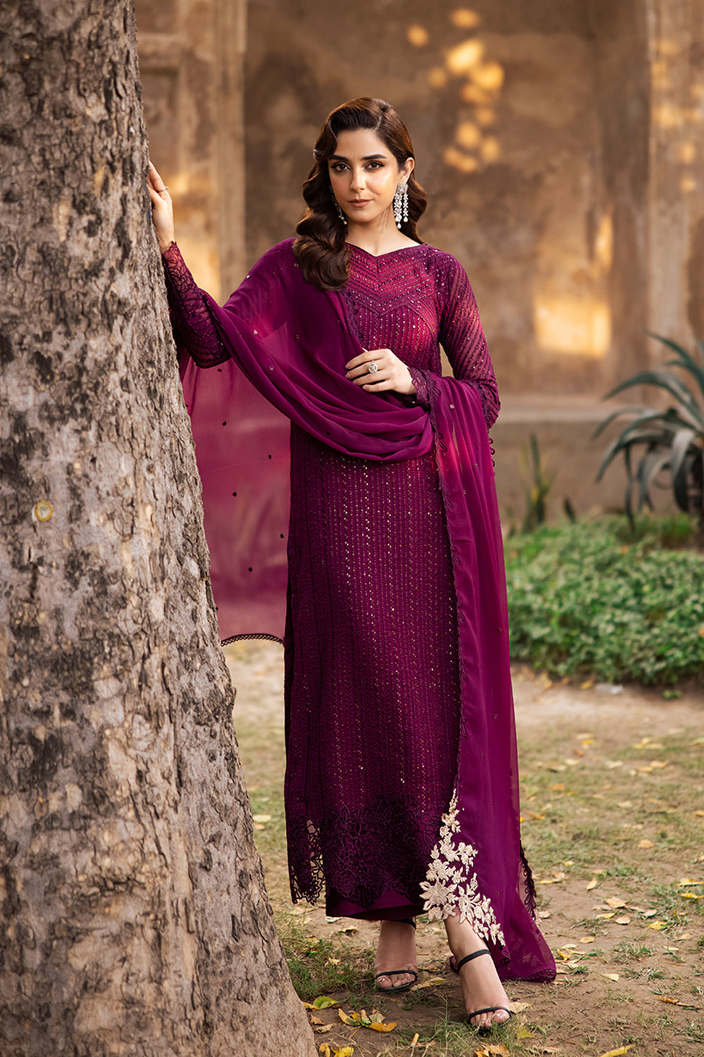 Azure Luxe - Garnet Majesty (3pc)