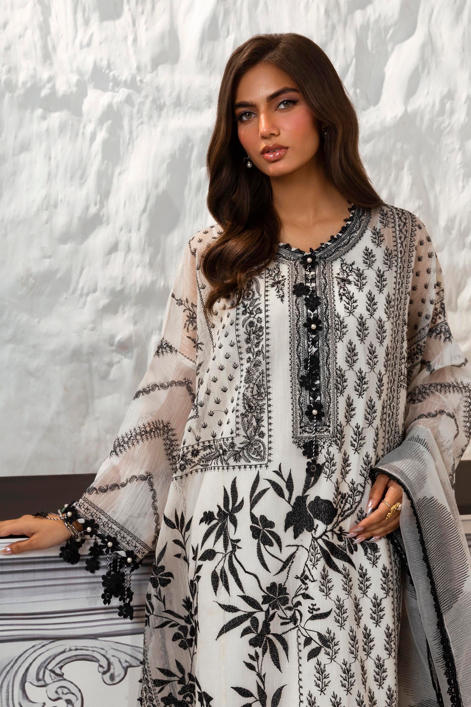 Sana Safinaz - Muzlin Summer‘24 | Vol 2 - M242-010B-CT (3pc)