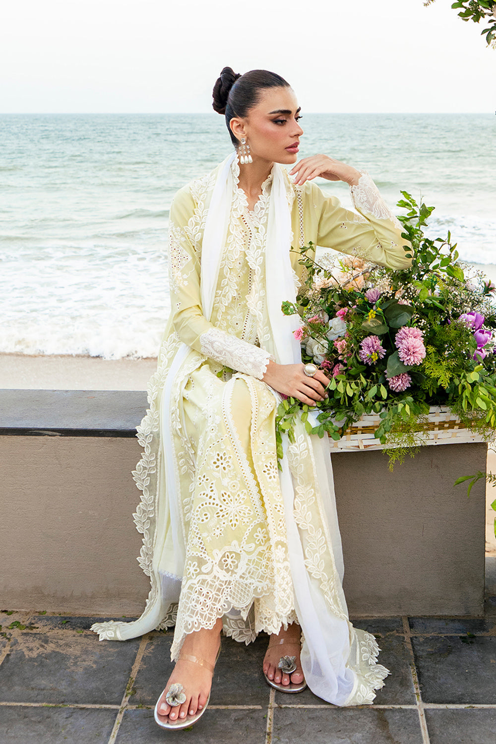 Azure Luxury Lawn’25 - Imperial Saffron (3pc)