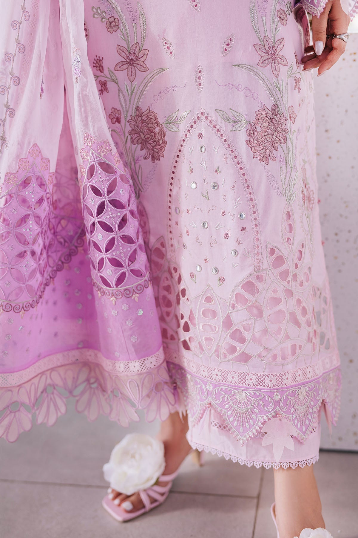 Nureh Eid Escape - Sparkle Pink (3pc)