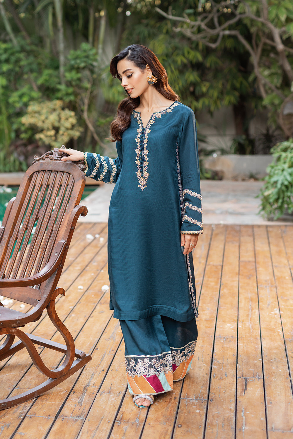Azure Diva Rawsilk’24 - Teal Temptation (2pc)