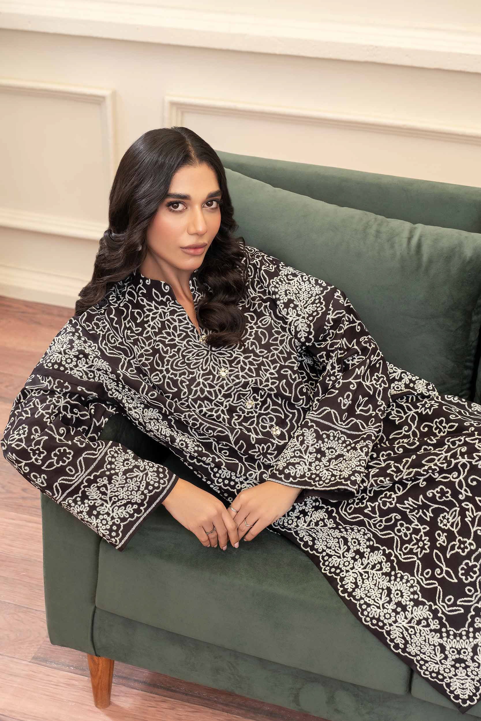 Limelight - Khaddar Suit-Paste Printed (2pc)