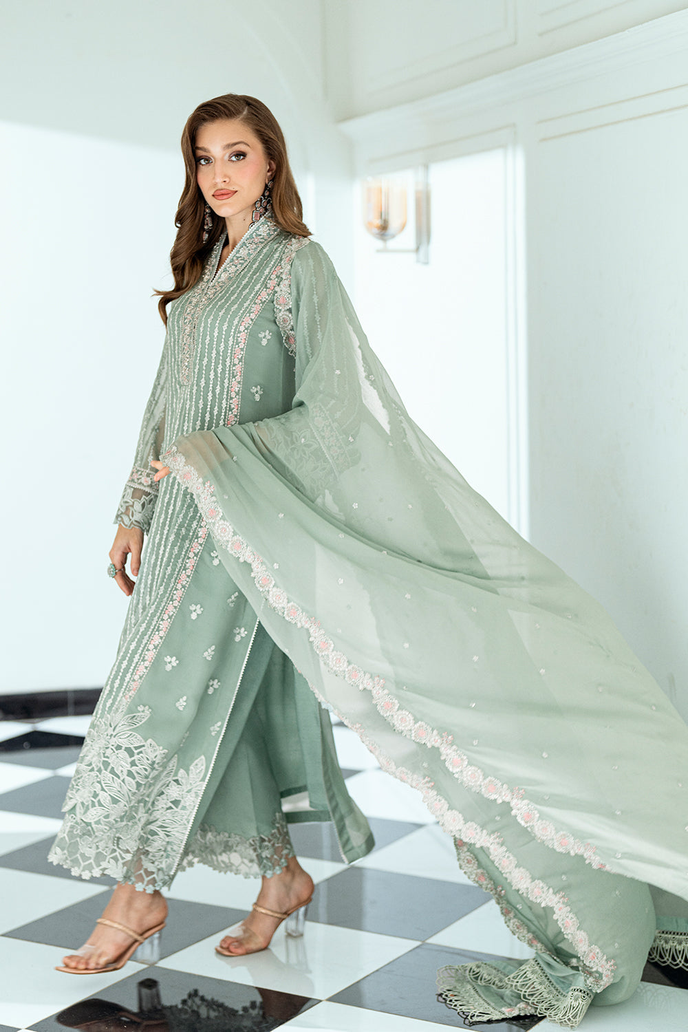 Azure Eid Ensembles’25 - Mossy Charm (3pc)