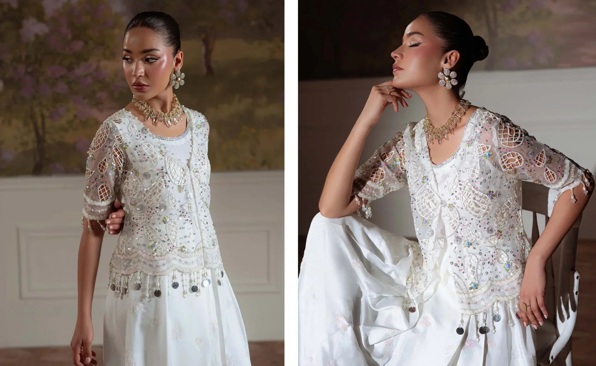 White Pakistani Suits for UK Summers: Styling Without Stains