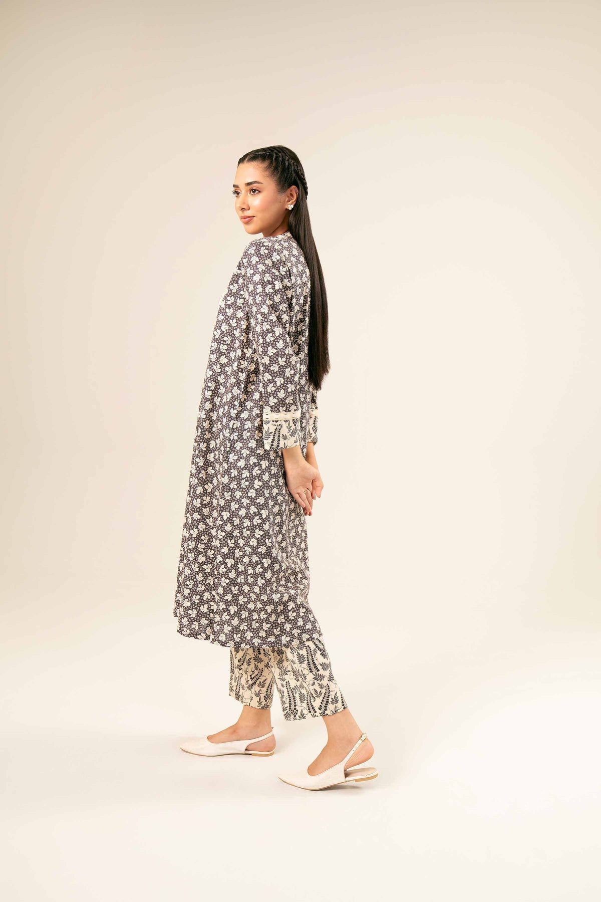 Nishat Linen - Printed Suit (2pc)