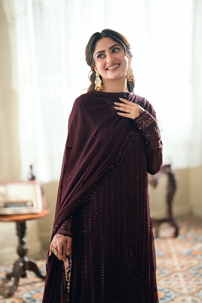 Azure Festive Eid Ensembles’26 - Nectar Rouge (3pc)