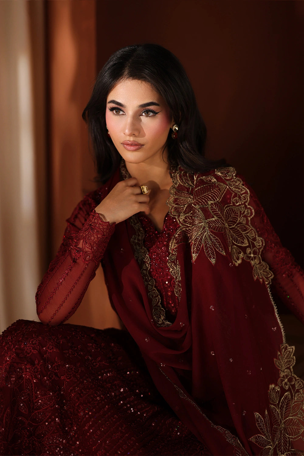 Azure Eid Luxe’ 26- Cherry Blossom (3pc)